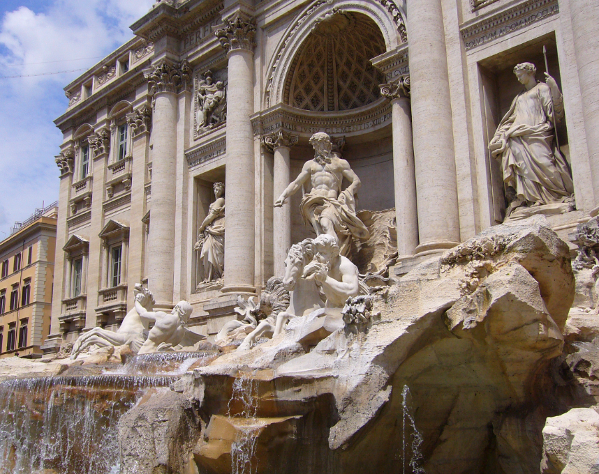 De Trevi Fountain ontmoet Xingyan Stone Sculpture: A Clash of Chinese en Westerse Stone Sculptures