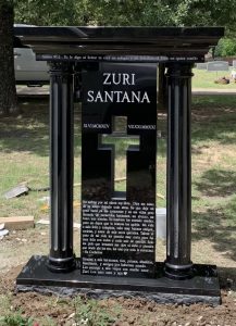 Pijlerstijl in Europese stijl tombstone stenen snijwerk