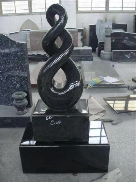Xingyan Aangepaste abstracte spiraalvormige kunststenen sculpturen